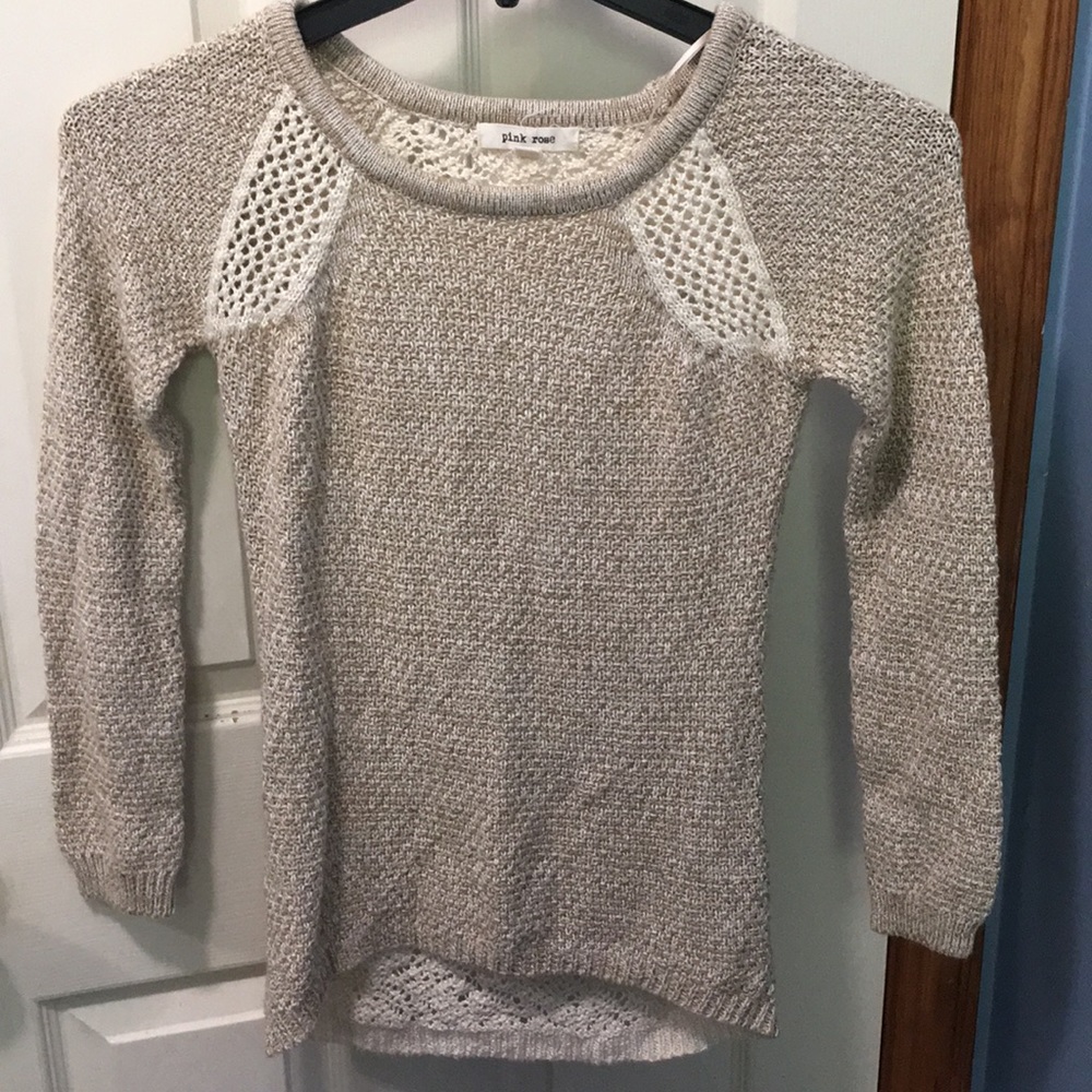 Long sleeve shirt 60% cotton 40% acrylic